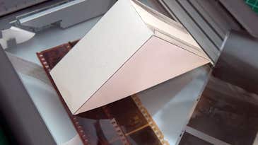 How to scan negatives using a standard scanner